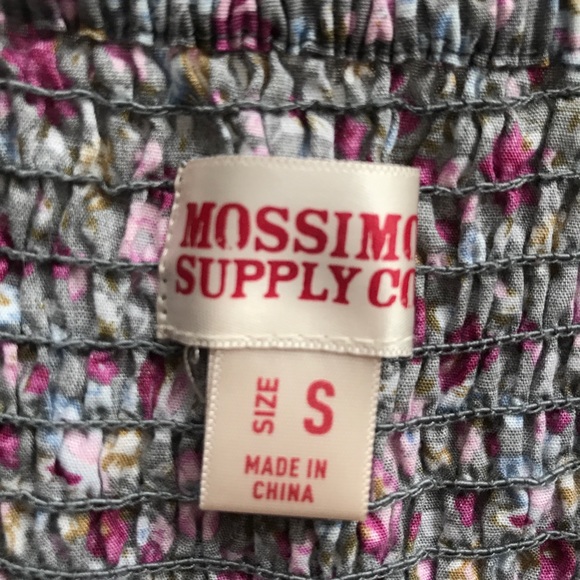 Gray/Pink Floral Dress - Picture 3 of 3